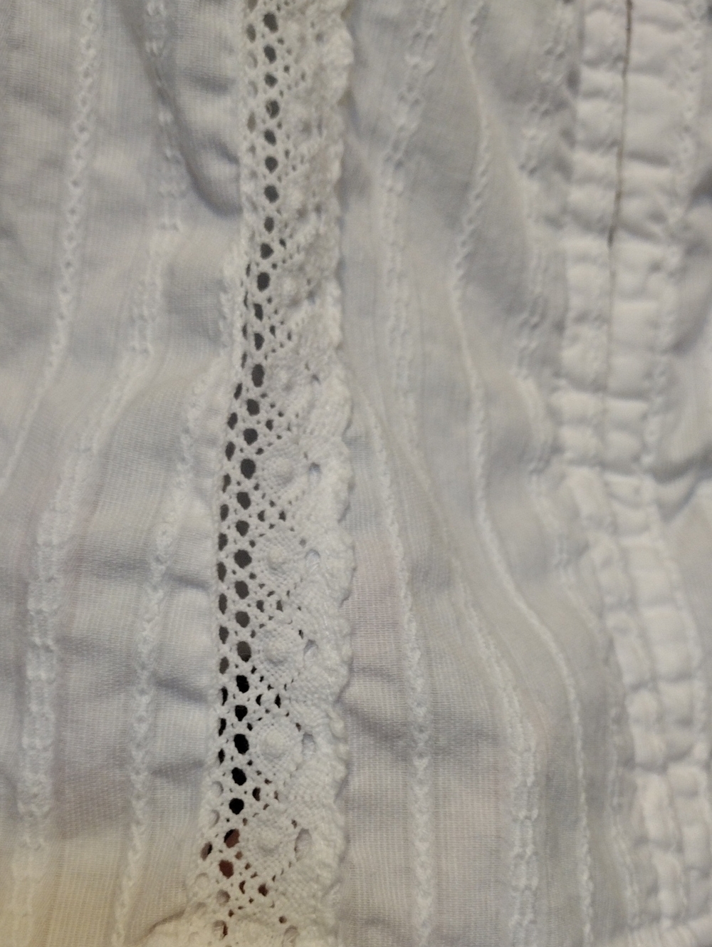 Vtg 🦄 Torrid White Lace Corset Back Top W/ Sweetheart Neck - Picture 11 of 15